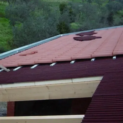 colocar onduline bajo teja con panel sándwich en Soria