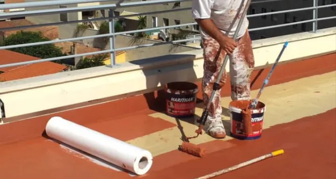 impermeabilización para eliminar filtraciones en azotea, en Golmayo