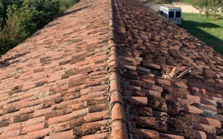 retejado de cubierta antigua en agreda, soria