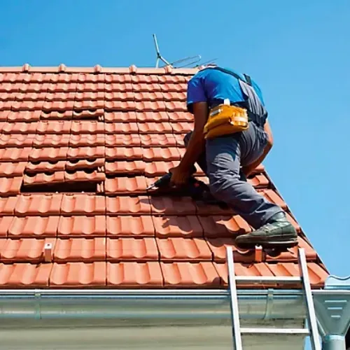 sustitución de tejas rotas o desplazadas en Soria